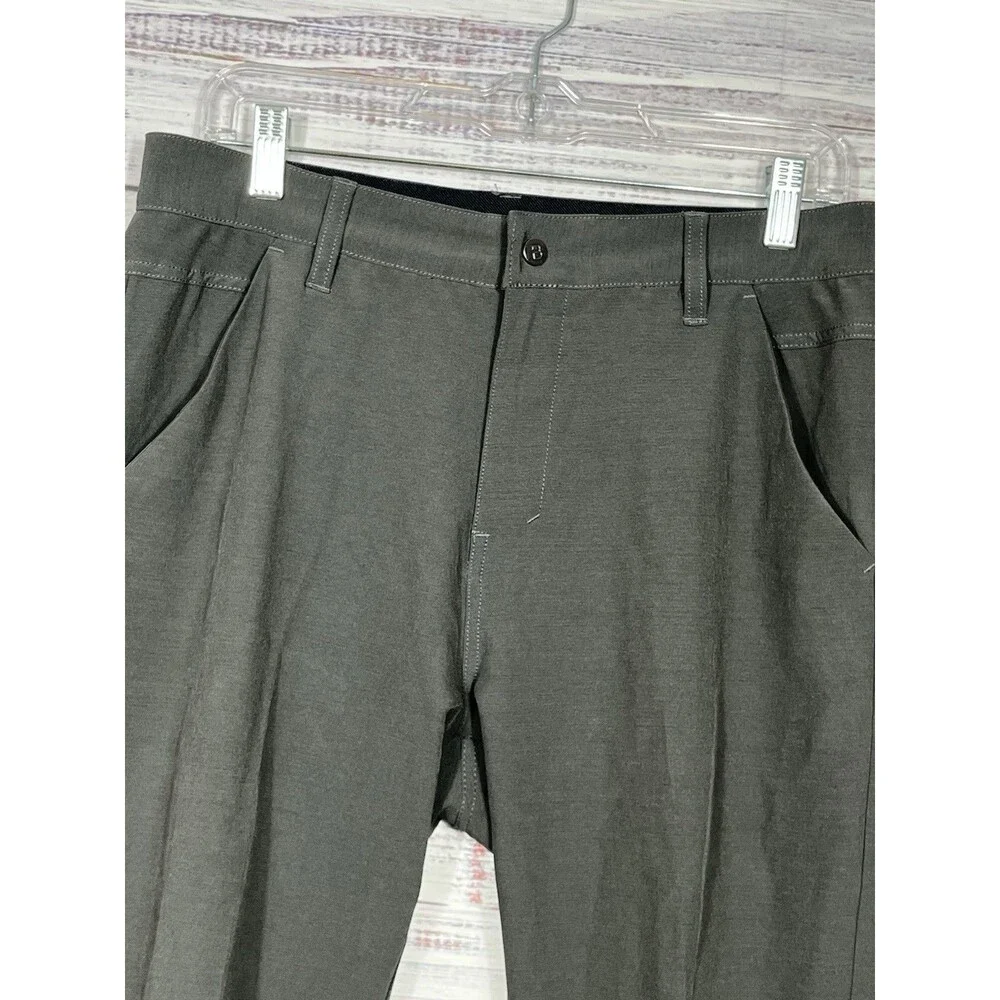 BYLT Kinetic Pant 2.0 Pants Mens 32 Gray Performance Stretch Casual Work